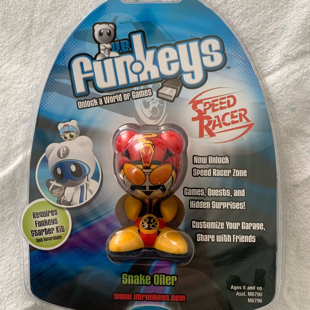 U.B. FUNKEYS SPEED RACER EDITION SNAKE OILER (RARE). 

New